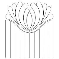 feather piano key border 002